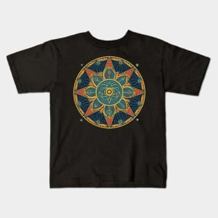 Occult Odyssey: Journey into the Unknown Kids T-Shirt